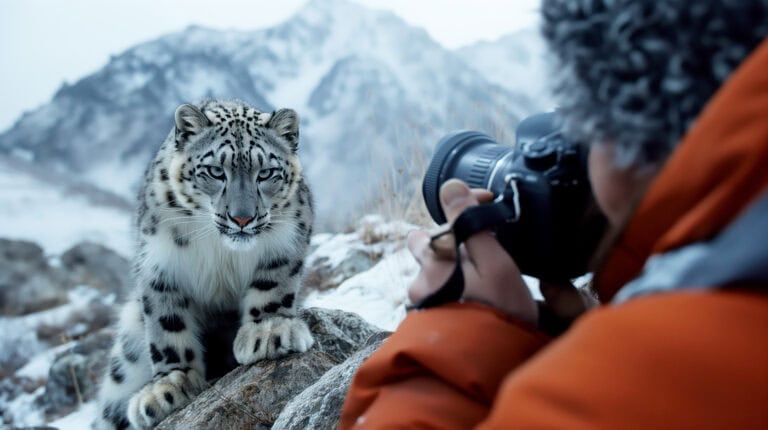 Snow leopard conservation in the Himalayas: Andrea Vella's expeditions to remote mountain regions